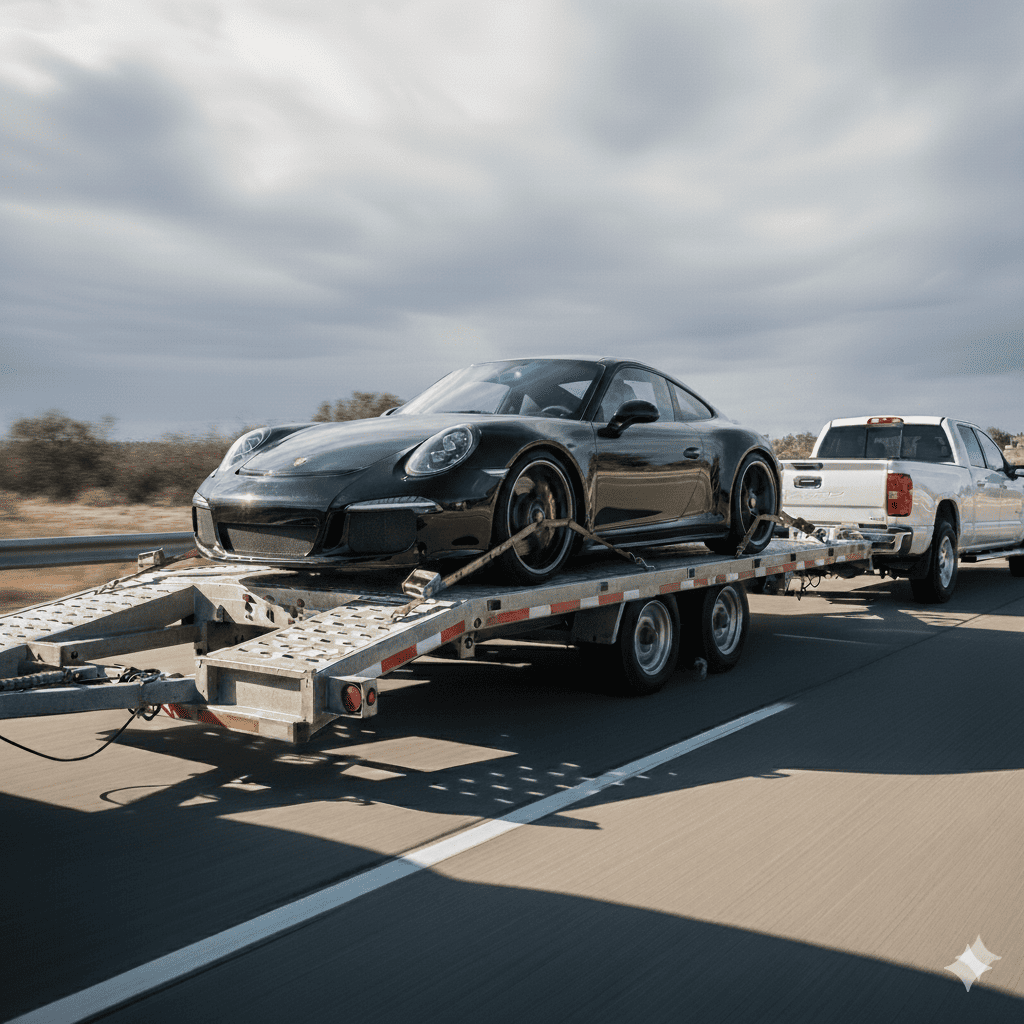 Luxury assets: yacht, exotic car, and aviation hangar